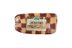 Ветчина Домино Закарпатські ковбаси с/к в/с кг