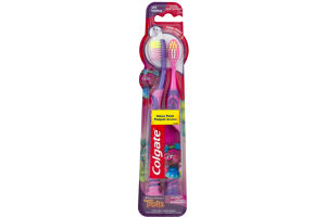 Colgate Trolls Toothbrushes Extra Soft Value Pack - 2 PK