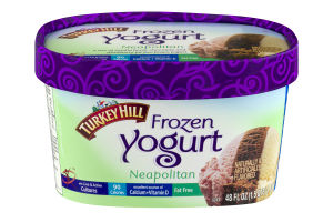 Turkey Hill Frozen Yogurt Neapolitan