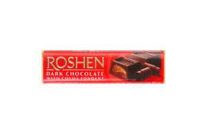 Батон шоколадний з начинкою Roshen м/у 43г