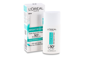 Флюид для кожи лица против пигментных пятен SPF 50+ Bright reveal L'Oreal Paris 50мл