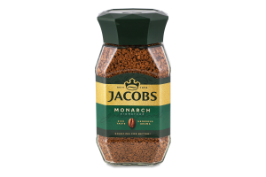 Кава розчинна сублімована Monarch Jacobs с/б 190г