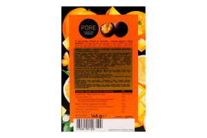 ЦукеркиPureChocolateТрюф чор шок з крем апел-манг