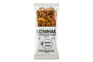 Козинак медовый Грецкий орех Healthy Sweets м/у 50г