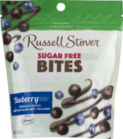 Russell Stover Sugar Free Bites Blueberry