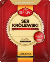Сир 45% нарізка Krolewski Sierpc лоток 150г