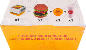 Набір іграшковий Продукти Гамбургер розбірний Solar