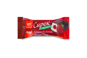 Сирок глазурований 15% з наповнювачем Полуниця Хіт продукт м/у 36г