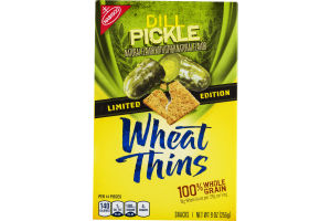 Nabisco Wheat Thins Snacks Dill Pickle