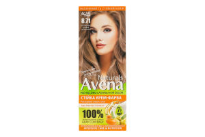 Крем-краска для волос стойкая Naturals №8.71 Avena 1шт