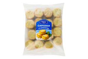 Сырники замороженные жареные со шпинатом Makey м/у 1кг