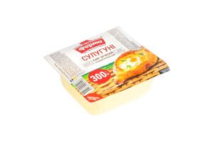 Сир 45% м'який чеддерезований Сулугуні Ферма в/у 300г