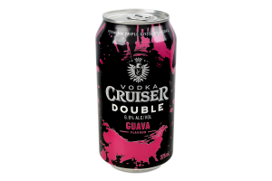 Напій слабоалкогольн Vodka Cruiser смак гуави з/б