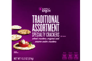 Simply Enjoy Specialty Crackers Traditional Assortment