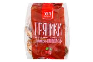 Пряники с начинкой Вишневый сад Хіт продукт м/у 350г