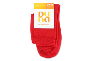 Шкарпетки дитячі Duna 4710 червоний р.18-20