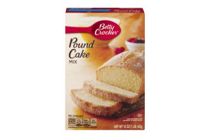 Betty Crocker Pound Cake Mix