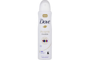 Dove Dry Spray Antiperspirant Sheer Fresh
