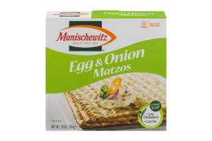 Manischewitz Egg & Onion Matzos