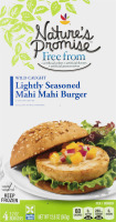 Nature's Promise Wild Caught Lightly Seasoned Mahi Mahi Burger - 4 CT