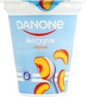 Йогурт 3.2% с наполнителем Персик Danone ст 260г