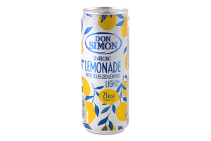 Напій безалкогольний соковий середньогазований пастеризований Lemonade Don Simon з/б 330мл