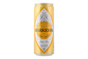 Напиток безалкогольный сильногазированный на ароматизаторах Indian Tonic Tonic Water Harridan ж/б 330мл
