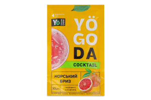 Концентрат напою безалкогольного пастеризований Морський бриз Cocktail Yogoda д/п 50г