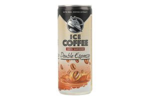Напій з молоком ультрапастеризований з екстрактом кави Double espresso Ice coffee Hell з/б 250мл