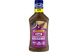 Kraft Dressing Parmesan Asiago Balsamic Vinigrette Lite