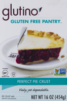 Glutino Gluten Free Pantry Pie Crust Mix Perfect Pie Crust