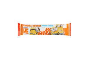 Шоколад молочный с молочной начинкой Despicable Me Любімов Kids м/у 12.5г