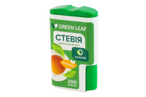 Стевия в таблетках Green Leaf п/у 200шт