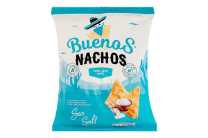 Чипсы кукурузные с морской солью Nachos Buenos м/у 90г