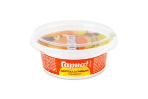 Закуска з грибами та зеленню Гарно! ст 90г