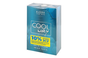 Вода туалетна Cool Way д/чоловіків 100мл Elode