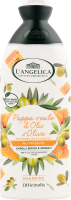 Шампунь живильний з маточним молочком та оливковою олією д/ламкого та пошкодженого волосся 250мл L'Angelica
