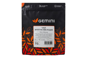 Чай М'ятна мелодія Gemini д/п 70г