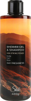 Гель-шампунь Strong power Men Shik 400г