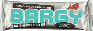 Батончик Какао-кокосовий заряд Bargy м/у 40г