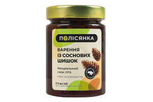 Варення із соснових шишок Полісянка с/б 410г
