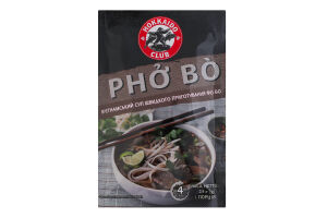 Суп швидкого приготування в'єтнамський Фо Бо Hokkaido club м/у 25г