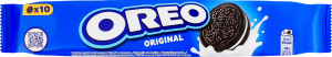 Печенье с какао и кремовой начинкой ванильного вкуса Original Oreo м/у 95г