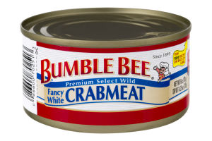 Bumble Bee Fancy White Crabmeat