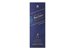 Виски 0.75л 40% Blue label Johnnie Walker к/у