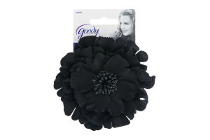 Goody Fashionow Salon Clip Flower Black