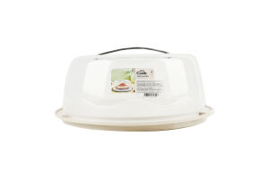 Підставка для торту кругла з кришкою d30см №SC-304 Sun Cook 1шт