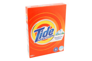 Средство моющее синтетическое порошкообразное Альпийская свежесть Аква-Пудра Tide 300г