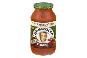 Newman's Own Pasta Sauce Fra Diavolo Hot & Spicy