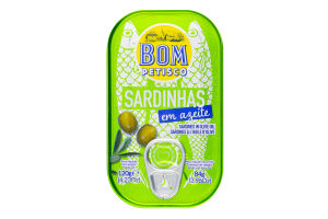 Сардини Bom Petisco в оливковій олії